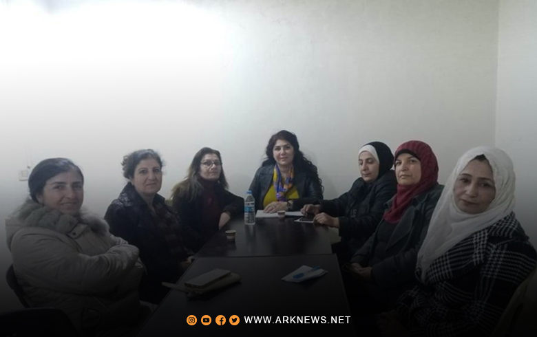 The Women and Childhood Office of ENKS holds a meeting in Qamishlo