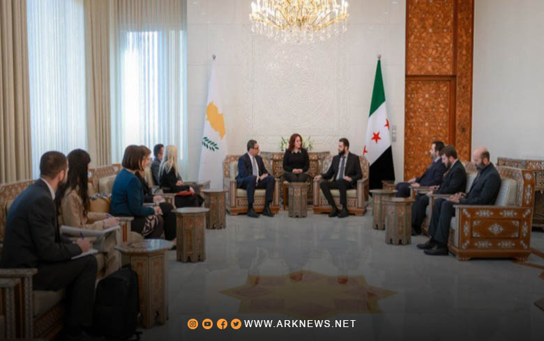 وزير خارجية قبرص ينقل رسالة مهمة إلى رئيس سوريا 