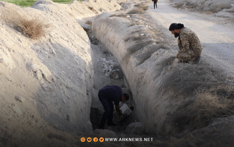 A mass grave was found in the Aleppo countryside.