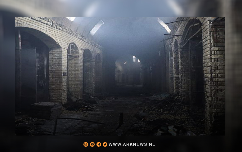 Hundreds of shops burned in the 