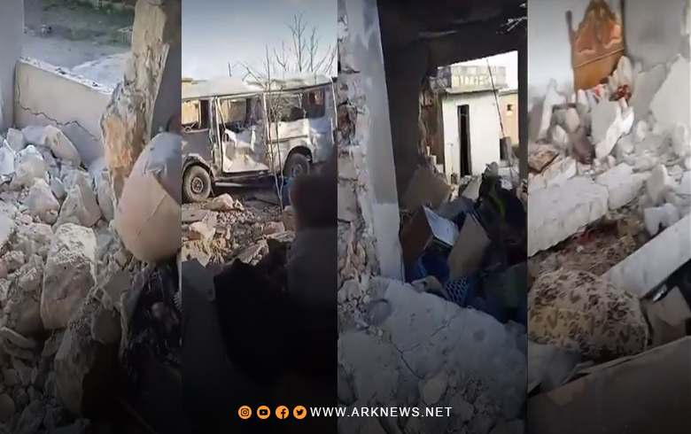 عفرين.. النظام السوري يستهدف قرية 