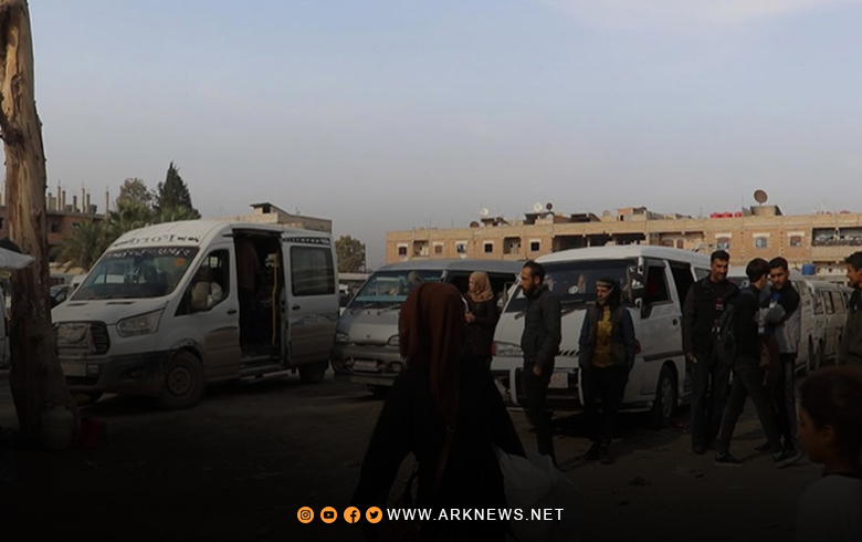 الحسكة.. سائقو السرافيس يضربون عن العمل 