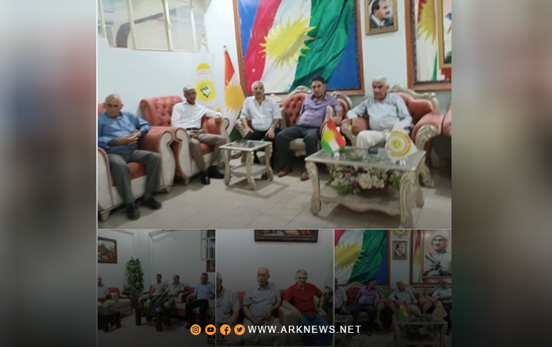 استنكارا لما تعرض له.. وفد من المجلس الوطني الكوردي يزور مكتب الحزب الديموقراطي الكوردستاني - سوريا في كركي لكي