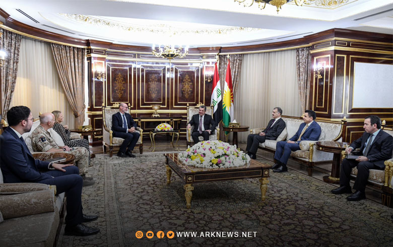 Masrour Barzani and the new British Consul discuss bilateral relations