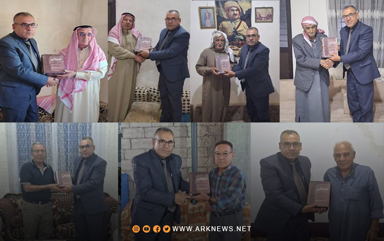 الديمقراطي الكوردستاني-سوريا يكرم عددا من الشخصيات الوطنية في كوباني 