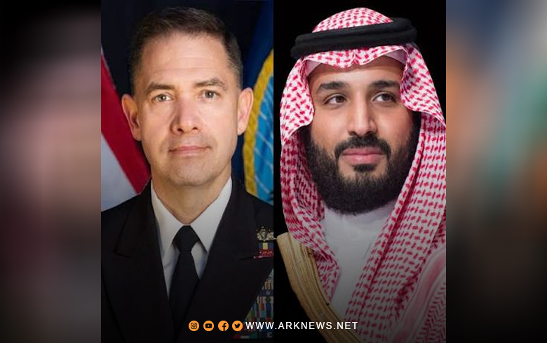 محمد بن سلمان و الأميرال براد كوبر يبحثان التطورات الإقليمية