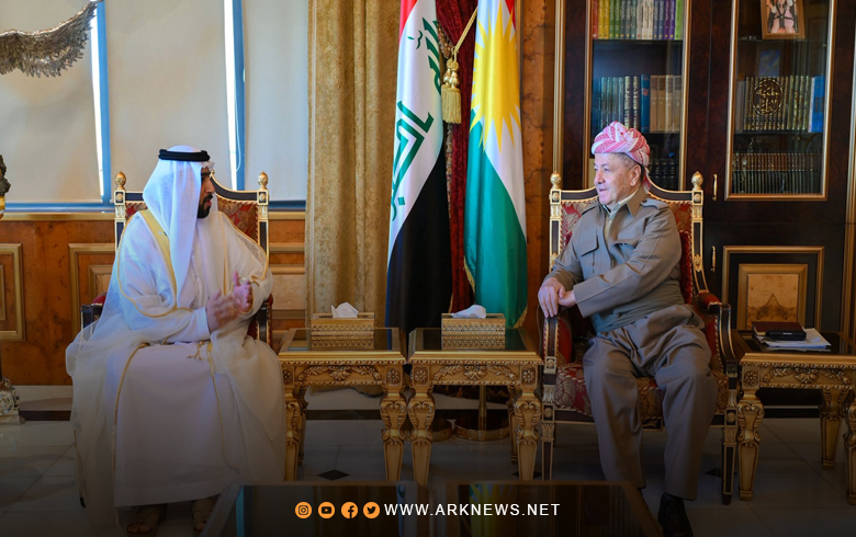President Barzani: The People of Kurdistan Have Always Held a Positive and Friendly View Toward the UAE