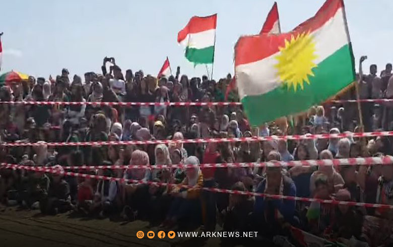 Dirêcîk..  Tevî astengiyan Cejna Newroz bi Ahngan hate vejandin vejand