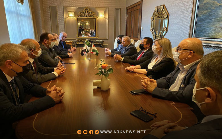 وفد من الائتلاف يجتمع مع المسؤول السياسي للملف السوري في إقليم كوردستان
