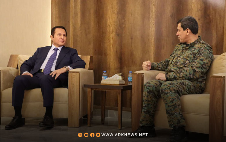 Representative of President Barzani Meets with SDF Commander