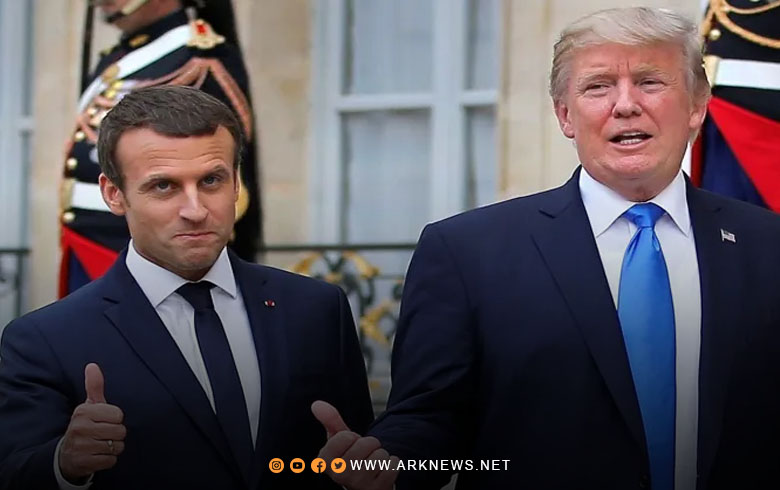 ماكرون وترامب يبحثان تطورات الأوضاع في منطقة الشرق الأوسط
