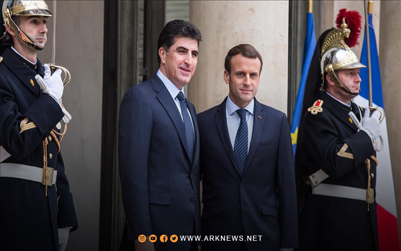 Emmanuel Macron will receive Nechirvan Barzani at the Elysee Palace
