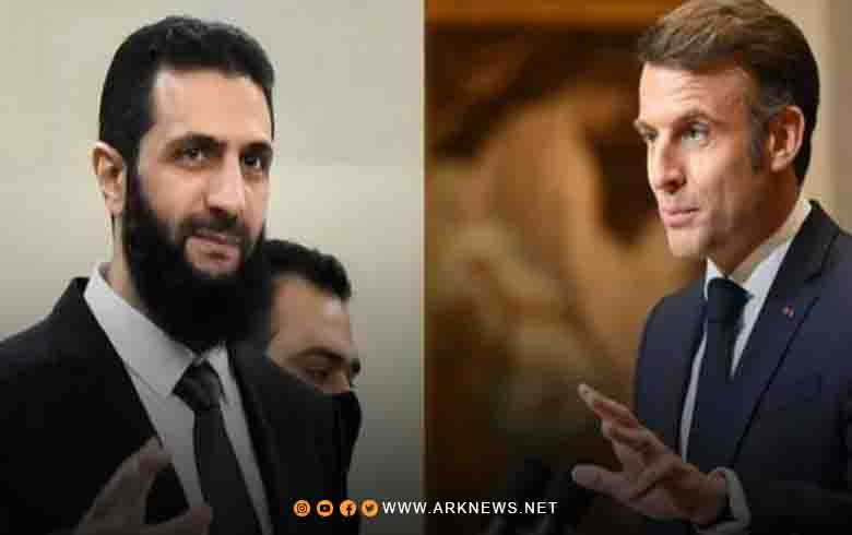 أحمد الشرع يزور فرنسا ويلتقي إيمانويل ماكرون أحمد الشرع يزور فرنسا ويلتقي إيمانويل ماكرون