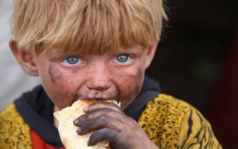 The World Food Program warns of Syria's slide to the brink of starvation