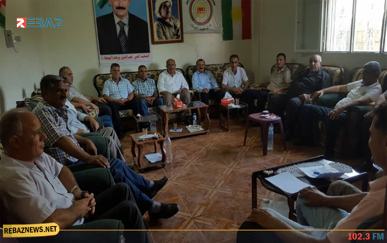 ئەنجومەنا خوەجەهی یا شەهید نەصرەدین برهك ل چل ئاغا وئالیان جڤینا خوە یا نۆرمال لدارخست