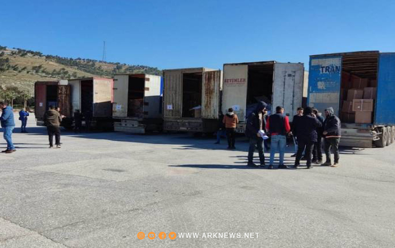 The United Nations brings aid into northern Syria that does not fall within the response to the earthquake disaster