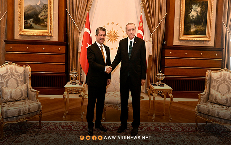 Contents of the meeting of Masrour Barzani and Recep Tayyip Erdogan in Ankara