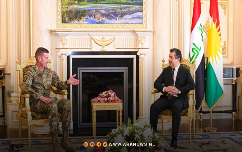 مسرور بارزاني وجويل فاول يتبادلان وجهات النظر بشأن الوضع السوري