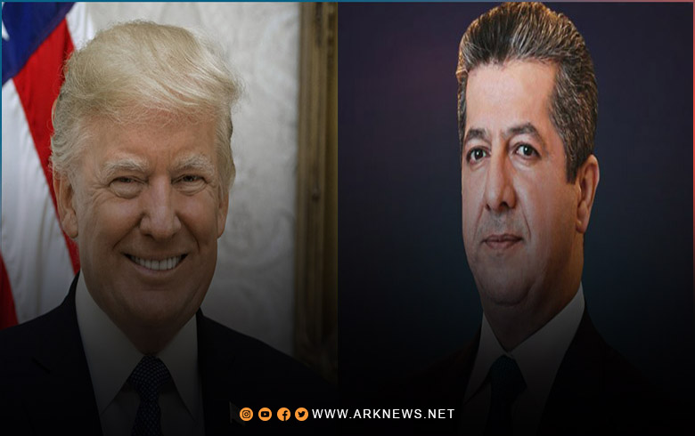 مسرور بارزاني مهنئا دونالد ترامب: الشراكة الاستراتيجية بين كوردستان والولايات المتحدة ستظل قوية