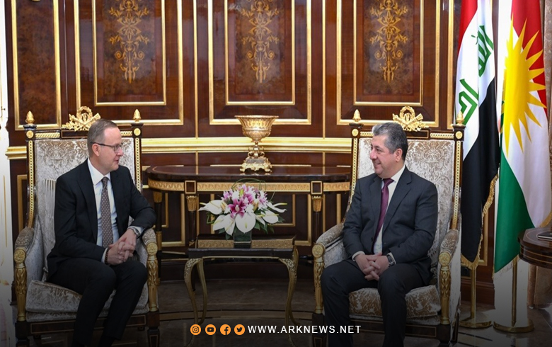 مسرور بارزاني وآنتي بوتكونين يؤكدان على أهمية تعزيز العلاقات بين إقليم كوردستان وفنلندا 