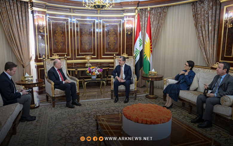 Masrour Barzani and Glen Miles Discuss Strengthening Kurdistan–Australia Relations