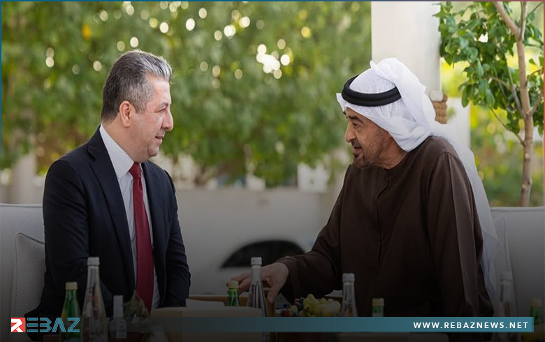 مسرور بارزاني: سررتُ بلقاء أخي الشيخ محمد بن زايد آل نهيان في أبوظبي