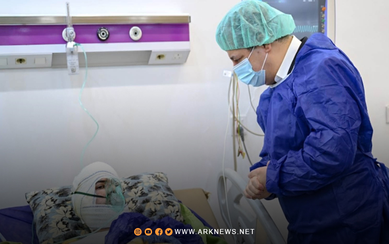 مسرور بارزاني يطمئن على أحوال جرحى قوات البيشمركة 