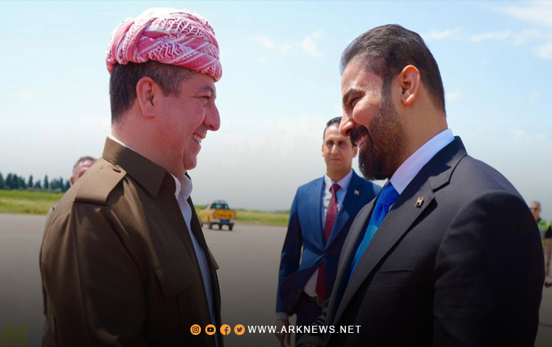 رئيس حكومة إقليم كوردستان يستقبل رئيس الوزراء العراقي المكلّف 