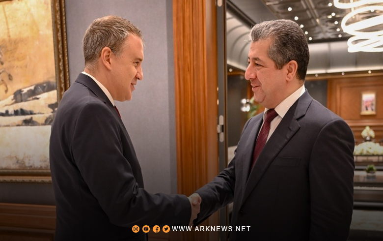 Masrour Barzani Receives Turkish Ambassador to Iraq, Anıl Bora İnan