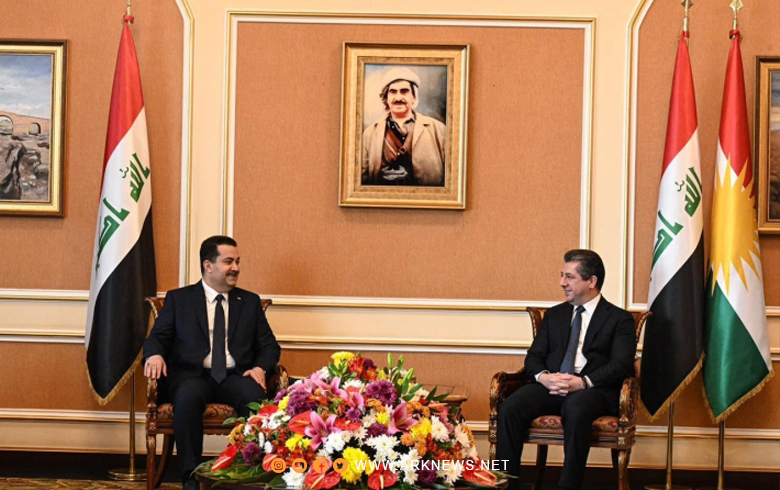 Masrour Barzani welcomes Al-Sudani: Approval of the federal budget and progress in the energy file is the basis for establishing a new, solid relationship