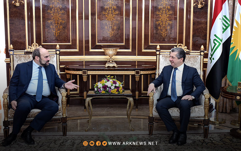 مسرور بارزاني ويان شنايدوف يناقشان عدة مواضيع مهمة 