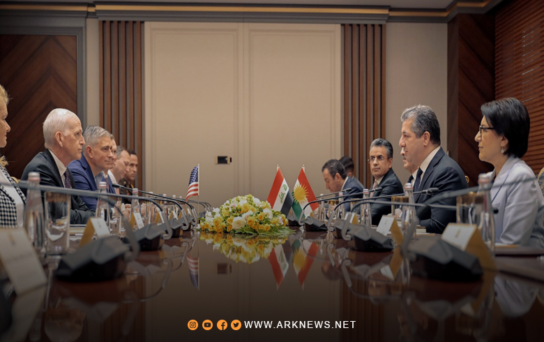 Masrour Barzani Discusses Latest Developments in Syria with U.S. Congressional Delegation