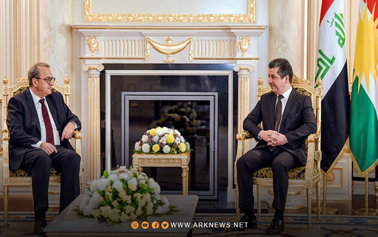 Masrour Barzani assures Bogdanov of the importance of finding a political road map to solve the Kurdish issue in Syria