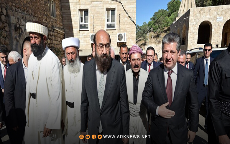 مسرور بارزاني: الإيزيدية هي إحدى الديانات الأصلية في كوردستان