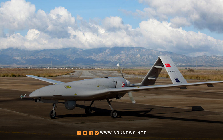 A Turkish drone targets a car of PKK militants in a district of the city of Sulaymaniyah