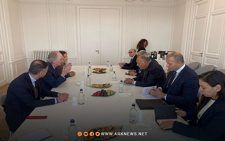 Pedersen discusses with the Egyptian Foreign Minister the status of the Syrian crisis
