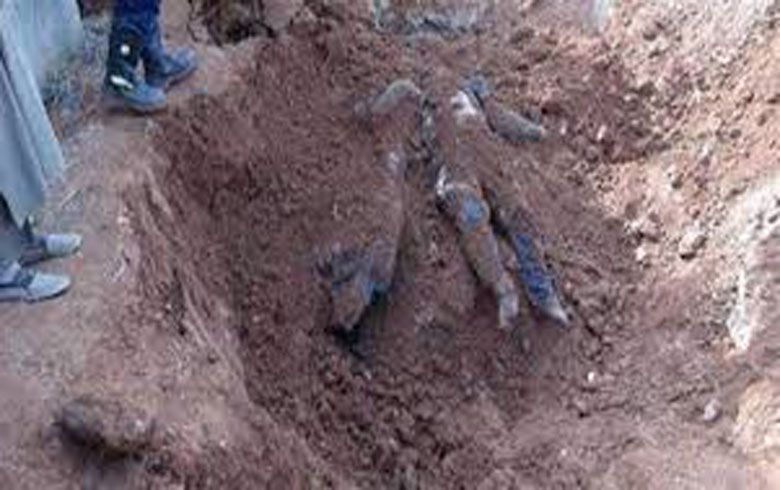 العثور على مقبرة جديدة في الرقة 