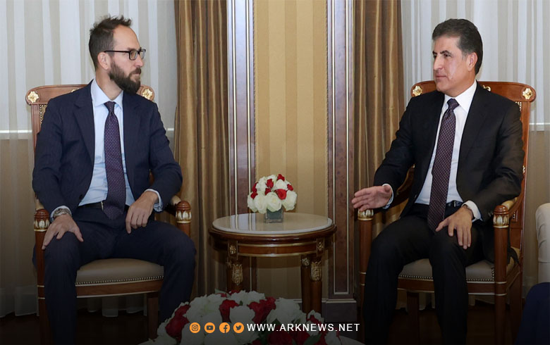 Nechirvan Barzani and the new US Consul discuss issues of mutual interest