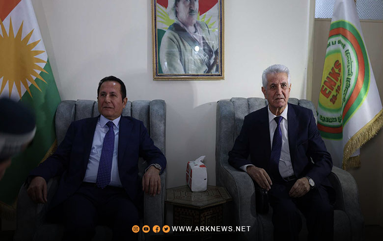 فحوى لقاء ممثل الرئيس بارزاني مع رئاسة المجلس الوطني الكوردي 
