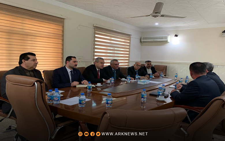 The United Nations envoy visits the ENKS representation in the Kurdistan Region