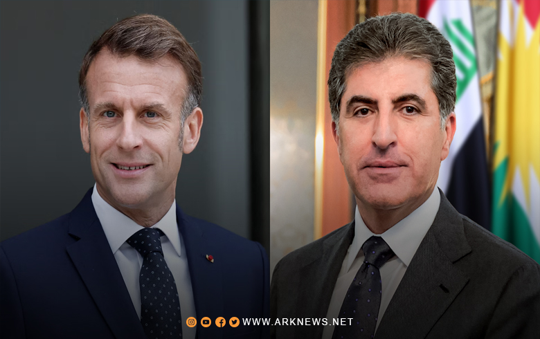 إيمانويل ماكرون يدين الهجوم بالمسيرات على منزل نيجيرفان بارزاني 