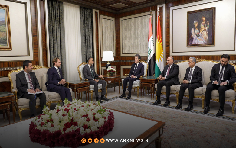 رئيس إقليم كوردستان والسفير البريطاني لدى العراق يناقشان الأوضاع في سوريا