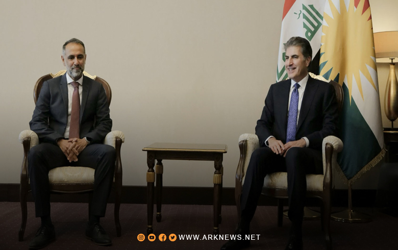 نيجيرفان بارزاني وعرفان صديق يبحثان العملية السياسية في العراق 