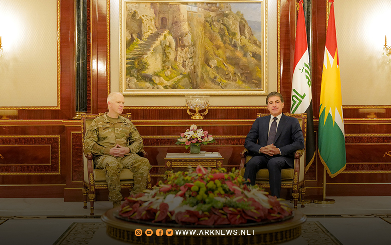 نيجيرفان بارزاني و كيفن ليهي يناقشان الأوضاع المعقدة في الشرق الأوسط 