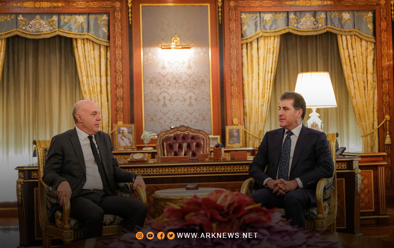 نیجیرفان بارزاني و علي رضا غوناي يناقشان آخر التطورات في سوريا