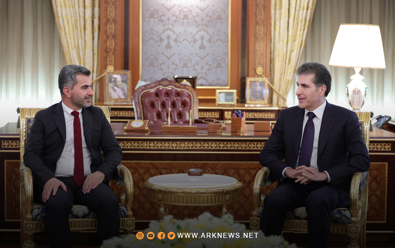 نيجيرفان بارزاني يستقبل الهيئة الإدارية لجمعية آمد سبور