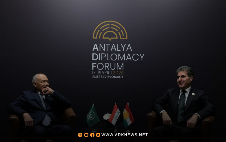 Kurdistan Region President Meets Arab League Secretary-General