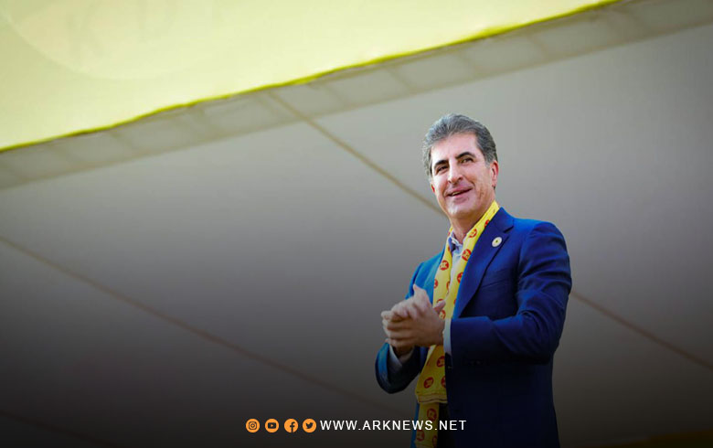نيجيرفان بارزاني يهنئ الرئيس مسعود بارزاني 