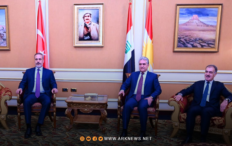 The Turkish Foreign Minister arrives in Erbil to discuss important issues with Kurdistan Region officials