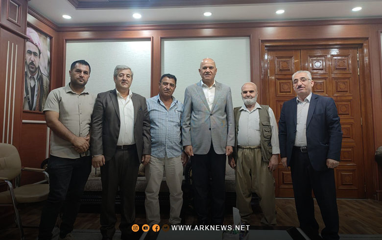 دهوك.. وفد من قاطني 